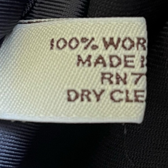 Pronto Uomo 46S Dark Jacket 100% Worsted Wool Blazer‎ Sport Coat Italy 3 Button - Picture 8 of 16